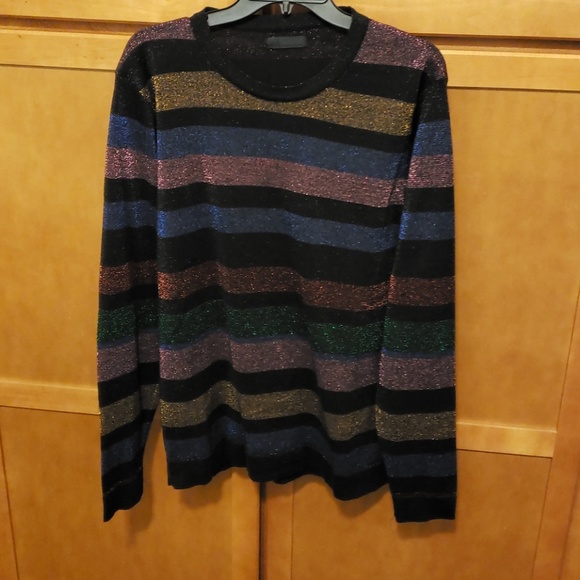 ASOS Other - Mens Lightweight Asos Metallic Crewneck Sweater